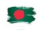 Flag of Bangladesh. Abstract concept