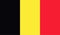Flag of Belgium, abstract flag of strips.