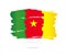 Flag of Cameroon. Abstract concept