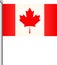 Flag of Canada Realistic, High Detailed. Vector Illustration, eps 10