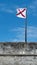 Flag on Castillo de San Marcos