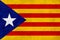 Flag Catalonia independence - marble texture