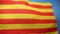 Flag of Catalonia - Spain