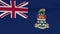 flag Cayman islands patriotism national freedom, seamless loop