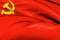 Flag of Chinese Communist Party.