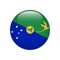 Flag Christmas Island button