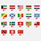 Flag corona virus icon include kuwait,latvia,liberia,mauritius,Netherlands,congo,scotland,senegal,sierra,somalia,south africa,