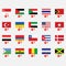 Flag corona virus icon include singapore,palestine,sudan,thailand,turkey,ukraine,united emirates arab ,united states,vietnam,yemen