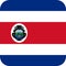 Flag Costa Rica illustration vector eps