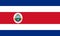 Flag of Costa Rica. Republic of Costa Rica flag