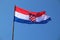Flag of Croatia wind