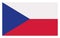Flag Of Czechia.