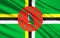 Flag of Dominica, Roseau