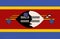 Flag of Eswatini. Eswatini flag on fabric surface. flag on patterned background