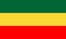 Flag of Ethiopia , abstract flag of strips.