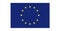 Flag Europe union of Europe twelve yellow stars round symbol of Europe eurozone united board of europe peace countries EPS 10