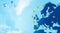 Flag of European Union and map of Europe background. Eu sign. Copy space