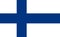 Flag of Finland. Finnish flag