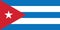 Flag of the First Republic of Cuba between 1902 and 1906, and between 1909 and 1959