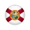 Flag Florida button