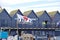 Flag flying in a Harbour in Kent