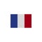 flag of France colored icon. Elements of flags illustration icon. Signs and symbols can be used for web, logo, mobile app, UI, UX