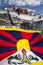 Flag of Free Tibet - Potala Palace