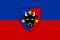 flag of German peoples Bukovina Germans. flag representing ethnic group or culture, regional authorities. no flagpole. Plane
