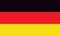 Flag of Germany, abstract flag of strips.