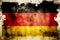 Flag of Germany background with a distressed vintage weathered effect