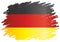 Flag of Germany, Federal Republic of Germany. vector illustration.