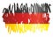 Flag of Germany, Federal Republic of Germany. vector illustration.