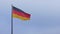 Flag of Germany. German official flag gently waving in the wind.