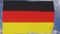 flag of Germany waving at the wind