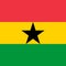 Flag of Ghana. Correct RGB colours