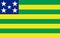 Flag of Goias, Brazil