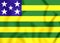 Flag of Goias State, Brazil.