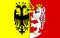 Flag of Gorlitz of Saxony, Germany