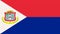 flag of Guadeloupe. Island country in Atlantic ocean. symbol of Guadeloupe