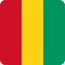 Flag Guinea Africa illustration vector eps