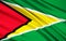 Flag of Guyana, Georgetown