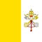 Flag of Holy See, Vatican City State