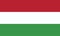 Flag of Hungary, abstract flag of strips.