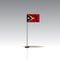 Flag Illustration of the country of TIMOR-LESTE