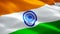 Flag of India video waving in wind. Realistic Indian Flag background. India Flag Looping Closeup 1080p Full HD 1920X1080 footage.