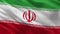 Flag of Iran - seamless loop