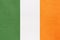 Flag of Ireland Close-Up