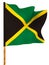 Flag. Jamaica. 3d