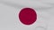 flag Japan patriotism national freedom, seamless loop