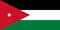 Flag of Jordan. Hashemite Kingdom of Jordan